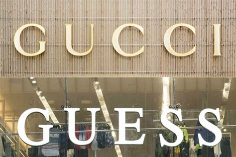 gucci and guess logo|guess gucci lawsuit.